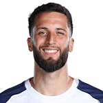 Portrett av Rodrigo Bentancur Colmán
